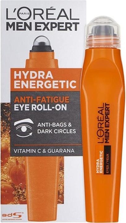 L'Oréal Paris Men Expert Hydra Energetic Eyes (Augenpflege Roll-On, 10 ml, Tag)