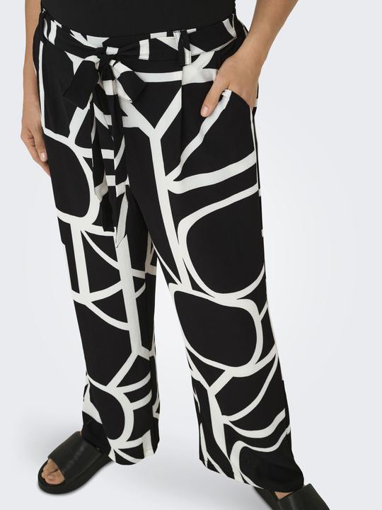 Image du produit Only CARLUX Normal geschnitten Knöchel Palazzohose Palazzohose (48)