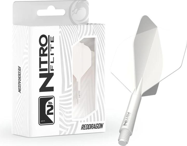 Produktbild Red Dragon Nitro Flite Weiss No2 - Weiss Medium
