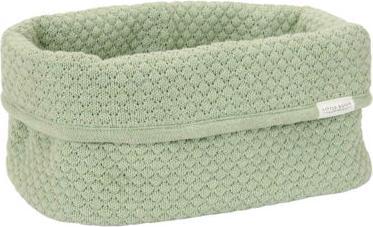 Little Dutch Aufgewahrungsbox gestrickt gross Pure Sage