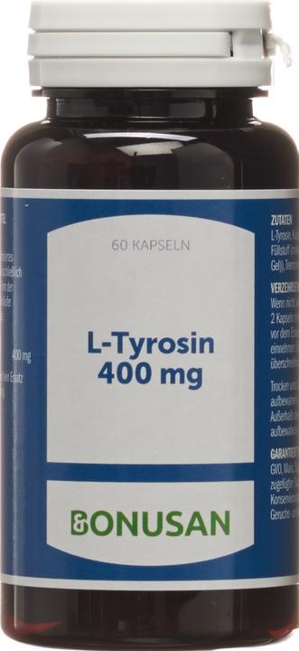 Bonusan L-Tyrosine Capsule 400 mg (60 pièce(s), Capsules, 0.40 g)