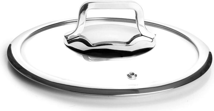 Lacor Schmortopf mit Deckel (24 cm, Glas)
