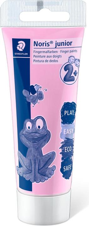 Produktbild Staedtler Fingerfarben 6ST Pastell sortiert (Mint, Rosé, Aqua, Lilac, Peach, Vanilla, 75 ml)