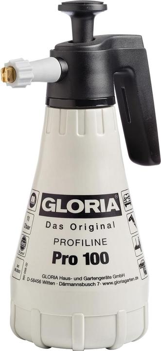 Gloria Pulvérisateur à pression Pro 100 - Pulvérisateur d'huile 1 L (1 l)