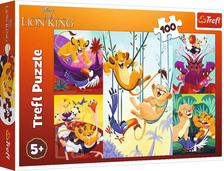 Actual product image Trefl Puzzle 100 - Lion King (100 pieces)