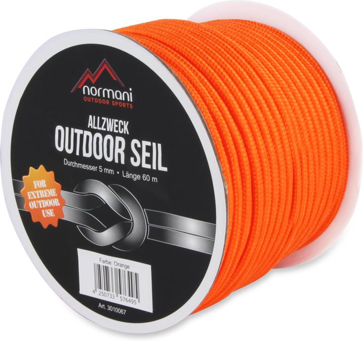 Normani All Purpose Outdoor Rope 5 mm x 60 m Chetwynd (60 m)