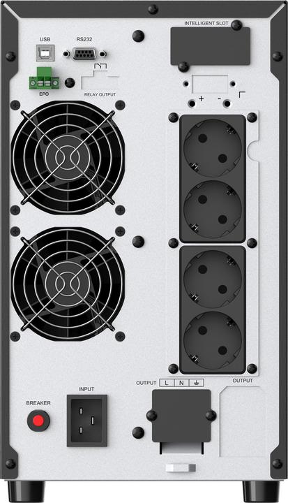 Produktbild Conceptronic ZEUS USV 3000VA Online UPS,IEC EPO Port (3000 VA, 2700 W, Online-Doppelwandler USV)
