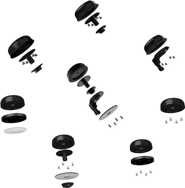 Produktbild Poynting Antennen · 5G/LTE · KFZ · A-PUCK-0004-V2-01 · SMA (M) · KFZ/GPS 6dbi Antenna 2x LTE/1x GP (5G, GPS, 3G, 4G, Lora, 2G)