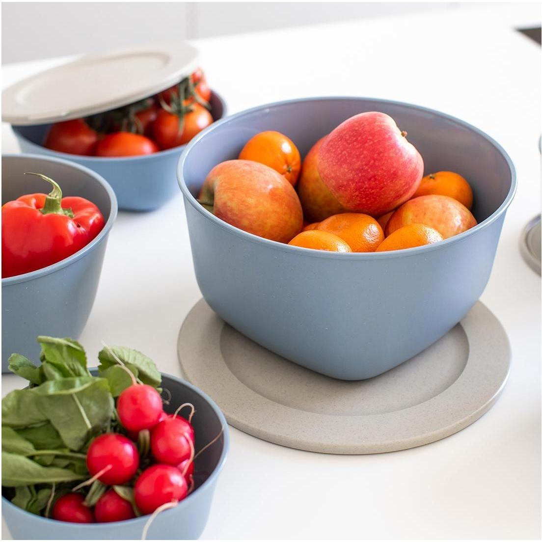 Thumbnail - Koziol Vorratsdose Connect 4 l, Blau, Vorratsbehälter, Blau