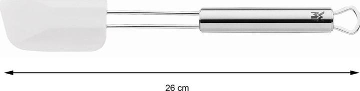 Produktbild WMF Teigschaber Silikon 26x5,5cm Profi Plus Edelstahl hitzebeständig bis 200°C