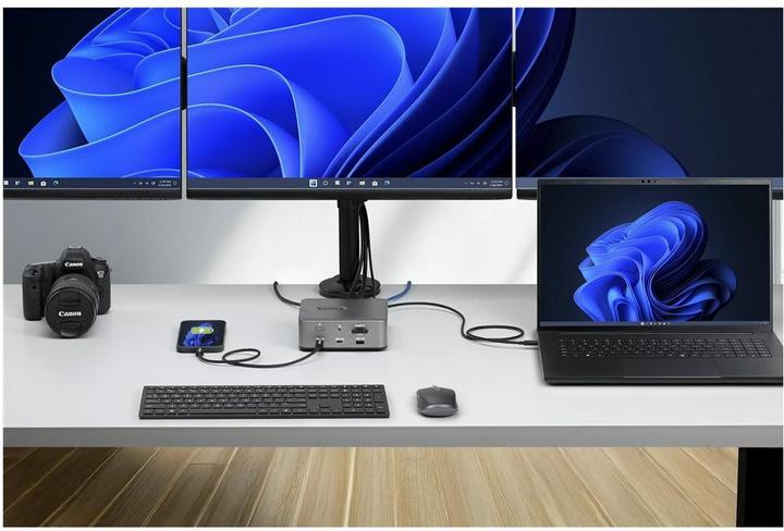 Produktbild StarTech Thunderbolt 5 Docking Station Triple Monitor 140w Laptop