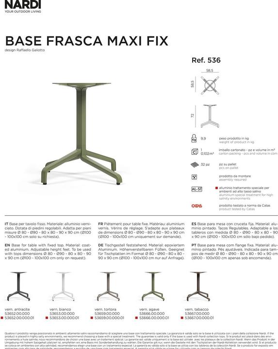 Image du produit Nardi Frasca Maxi Fix