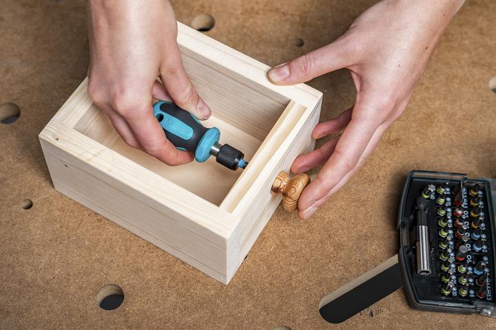 Actual product image wolfcraft 1 Hand-held screwdriver with bit attachment 76mm