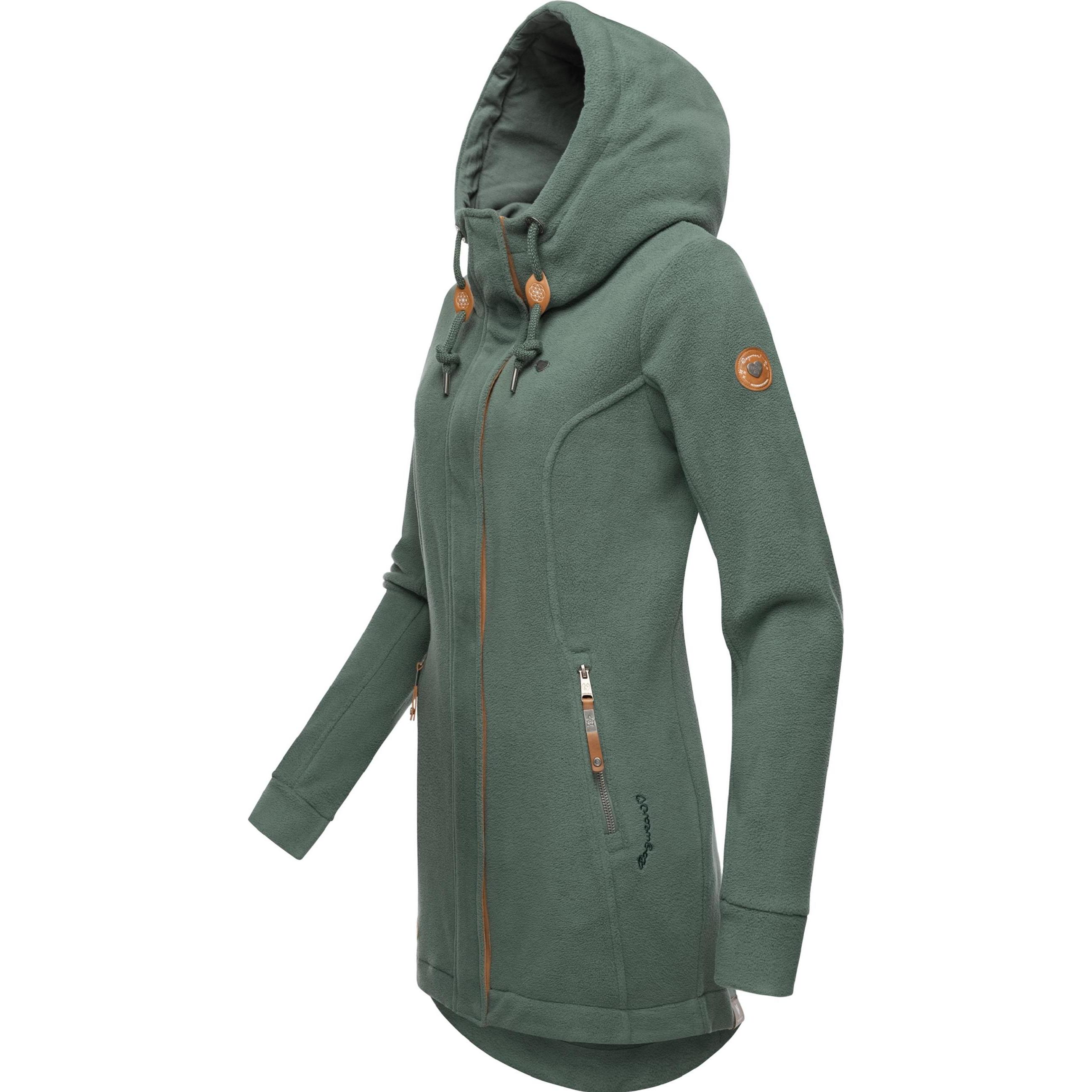 Thumbnail - Ragwear, Damen, Jacke, Letti Fleece (3XL), Grün, 3XL