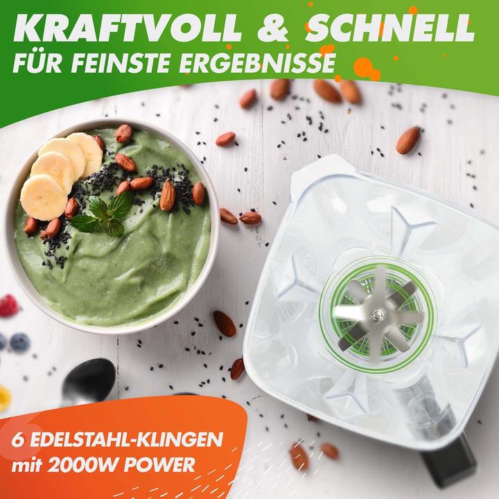 Image du produit Nutrilovers Hochleistungsmixer mit digitalem Timer (2000 W)