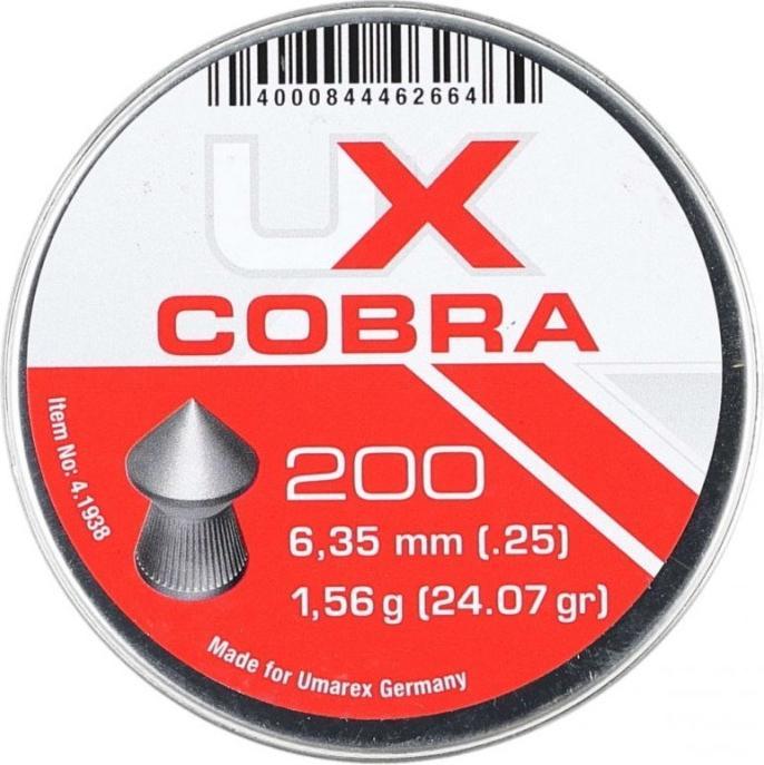 Actual product image Umarex Śrut 6 35 Cobra Pointed Ribbed 200 szt.