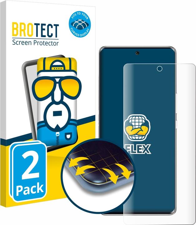 Produktbild BROTECT Fullscreen Schutzfolie Displayschutz Folie Klar Transparent (S3 Pro)