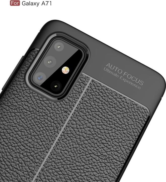 Image du produit Screenguard Samsung Galaxy A71 Housse Leather Design TPU Cover (Samsung Galaxy A71)