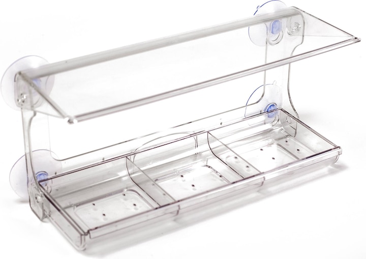 Produktbild UPP Fenster-Vogelhaus-transparent Vogelhäuschen Vogel Futterstelle Futterstation