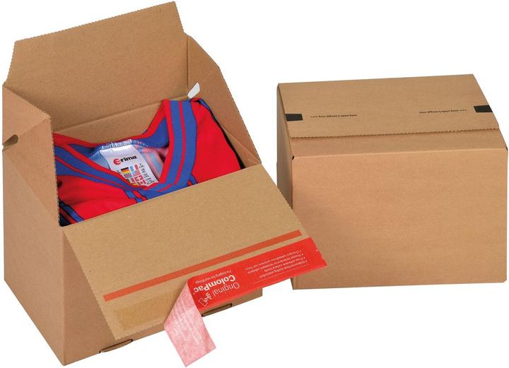 Produktbild Colompac Faltkarton Eurobox S, Selbstklebeverschluss & Aufreissfaden, Z-Faltung, kombinierbar... (20 x)