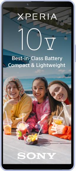 Actual product image Sony Xperia 10 V (128 GB, Lavender, 6.10", Dual SIM, 5G)