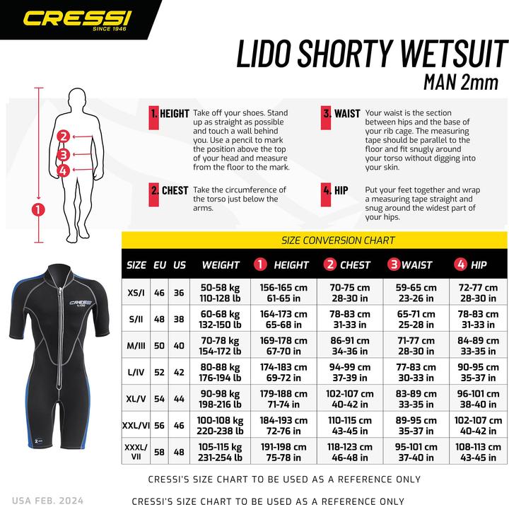 Produktbild Cressi Lido (2 mm, 3XL)