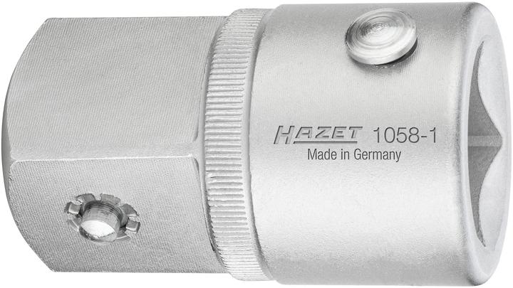 Produktbild HAZET Vergrösserungsstück 1058-1 ∙ Vierkant20 mm (3/4 Zoll) ∙ Vierkant 25 mm (1 Zoll)