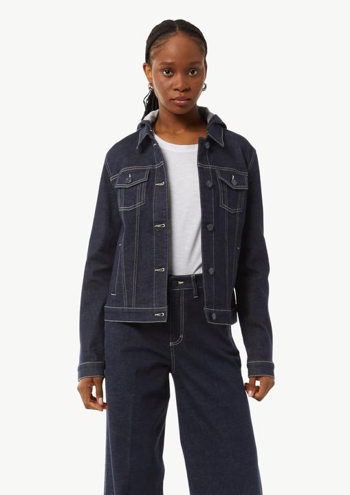 Immagine prodotto Comma Indoor-Jacke Jeansjacke mit abnehmbarer Kapuze (38)