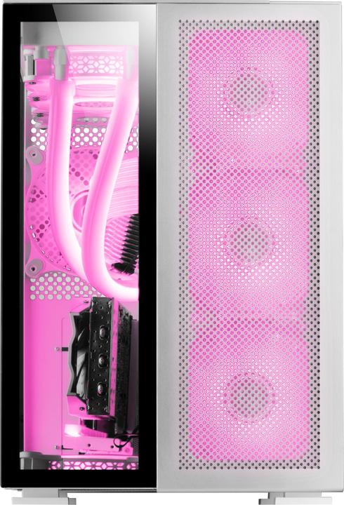 Produktbild Mars Gaming Boitier Moyen Tour E-ATX MC-Nova avec panneaux vitrés (Blanc) (mATX, Mini-ITX, ATX, E-ATX)