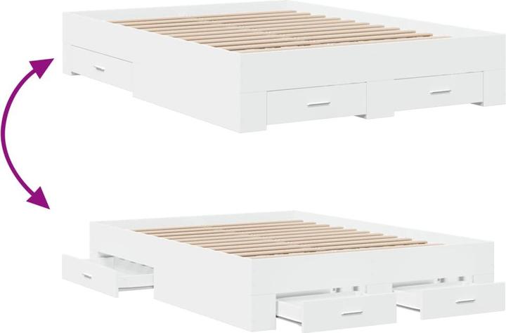 Image du produit vidaXL Bettgestell (140 x 190 cm)