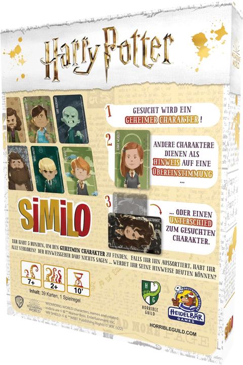 Immagine prodotto HR048 - Similo - Harry Potter, gioco di carte, per 2 e più giocatori (edizione DE) (Tedesco)