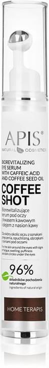 Produktbild Apis Natural Cosmetics Apis Coffee Shot Biorevitalizing Eye Serum 10Ml (Augenpflege Serum, 10 ml)