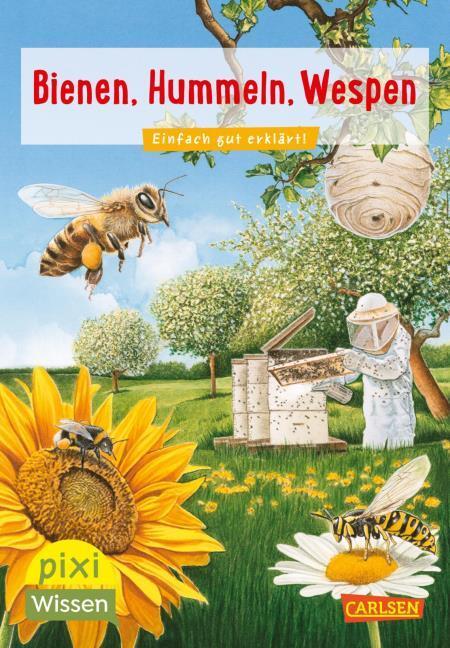 Produktbild Verkaufspaket. Pixi Wissen 105. Bienen, Hummeln, Wespen (Deutsch, Bärbel Oftring, 2018)