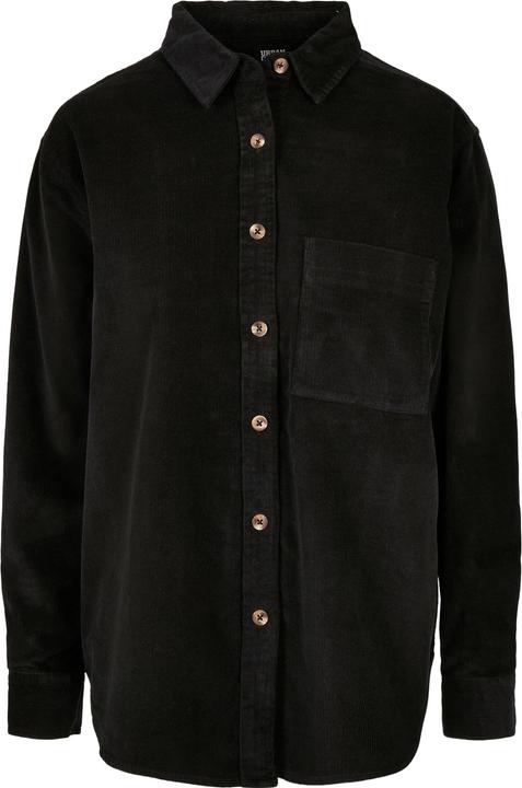 Urban Classics Camicia oversize in velluto a coste da donna (S)