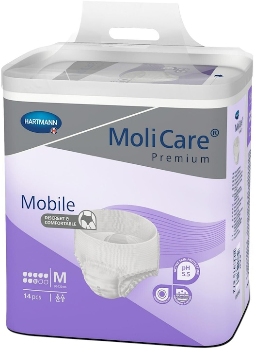 Actual product image MoliCare Mobile 8 (14 x, M)