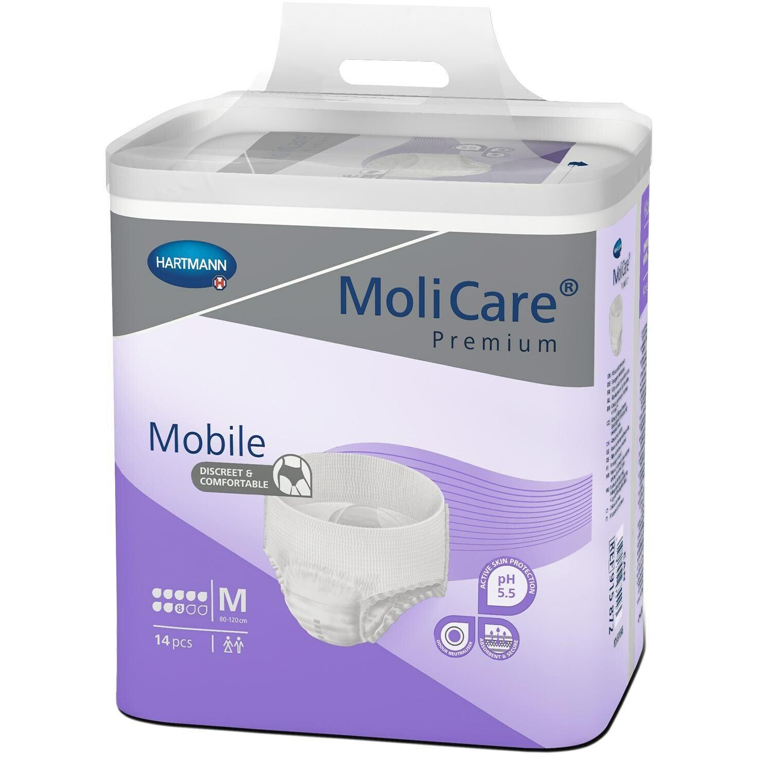 MoliCare, Inkontinenzhygiene, Mobile 8 Inkontinenz Pants (14 x, M)