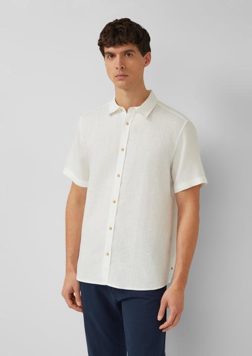 Immagine prodotto s.Oliver Regular Fit: Leichtes Leinenhemd mit Kentkragen (L)