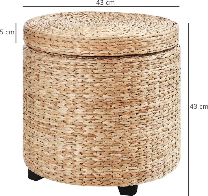 Produktbild Homcom Sitzhocker mit Stauraum