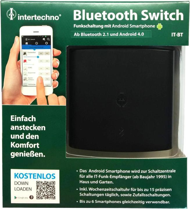 Produktbild intertechno IT BT, Smartphonesteuerung