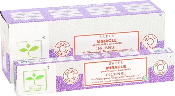 Image du produit Nag Champa - Bâtons d'encens MIRACLE EARTH
