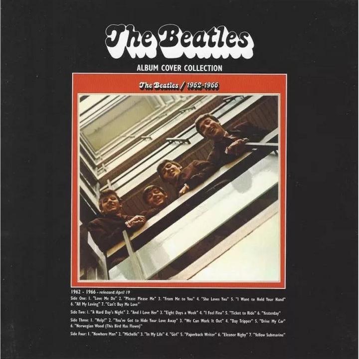 Actual product image The Beatles 1962-1966 Album Greetings Card (16 x 16 cm, 1x)