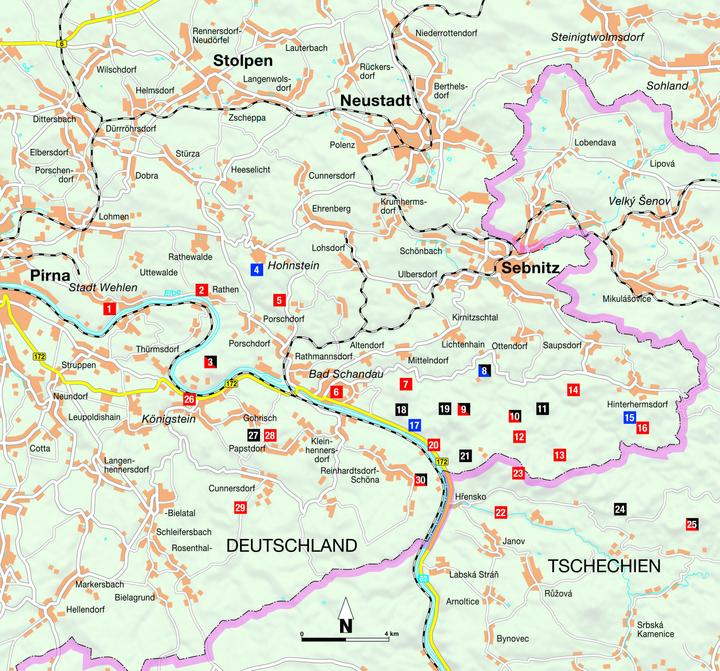Nährwerte und Zutaten Wandertouren für Langschläfer Sächsische Schweiz (Deutsch, Michael Kleemann, 2020)
