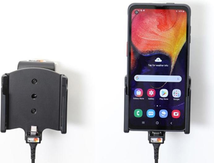 Produktbild Brodit Halter aktiv Samsung Galaxy Xcover Pro mit USB-Kabel