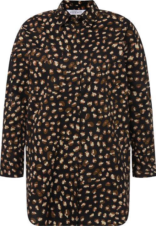 Immagine prodotto Studio Untold Camicia dal taglio oversize con collo da camicia, maniche lunghe e stampa leopardata (46, 48)