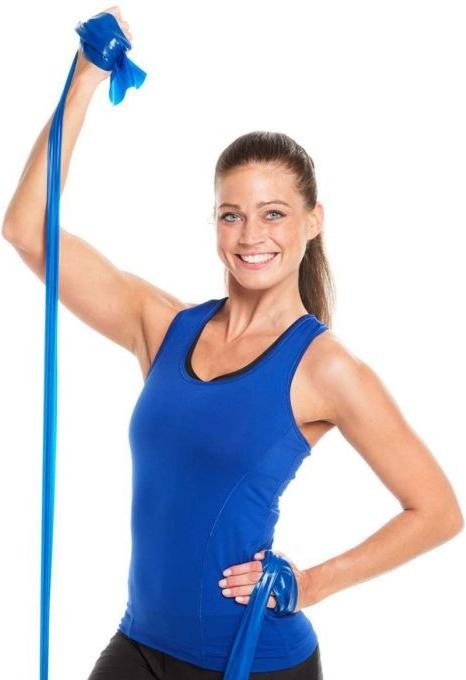 Produktbild TheraBand Fitnessband Latexfrei (22 m, Stark)