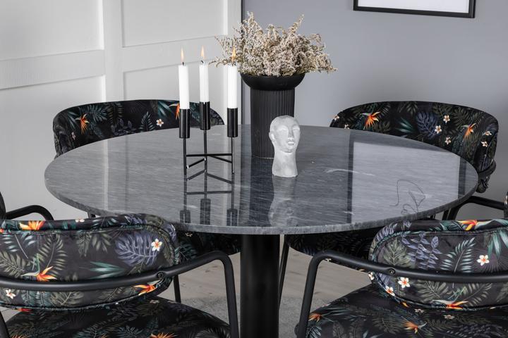Produktbild Ebuy24 Essgruppe Estelle 68 (5-teilig) (Marmor)