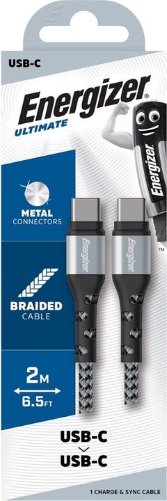 Productafbeelding Energizer Gevlochten USB (2 m)