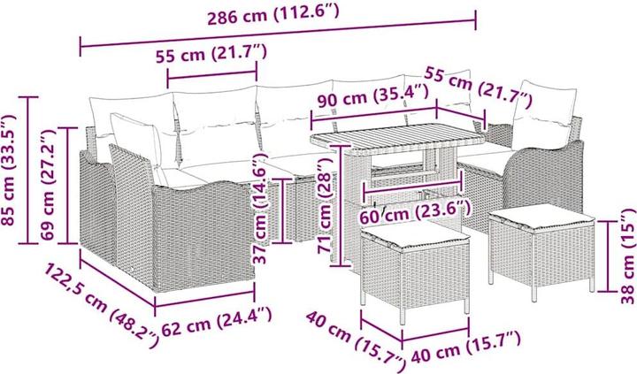 Produktbild vidaXL Noa
