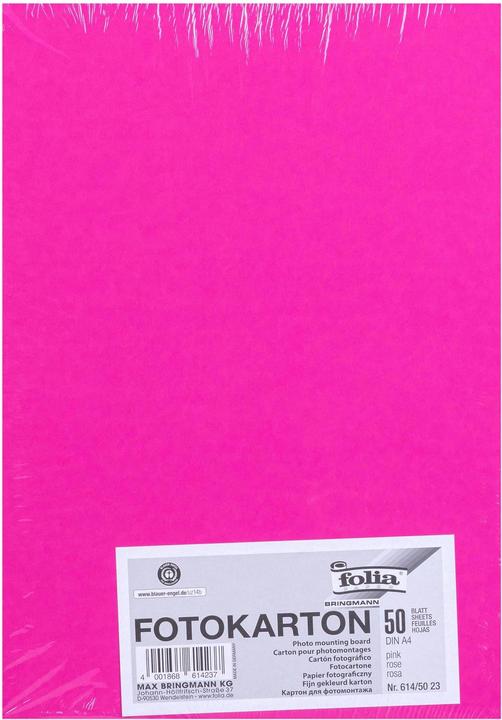 Image du produit Folia Carton photo couleur format A4 (300 g/m², 1x)
