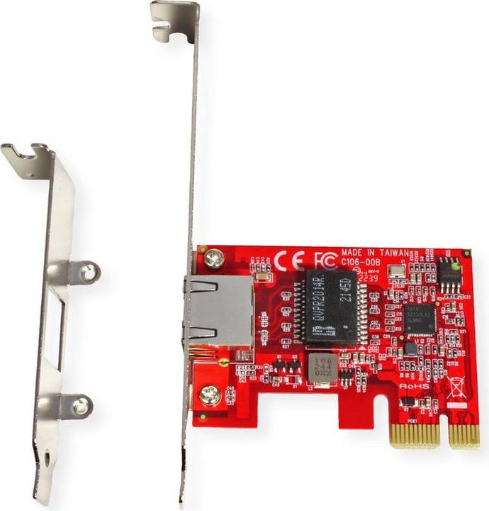 Immagine prodotto Roline Scheda PCIe 2.5GbE Ethernet a basso profilo - PCI (PCIe)